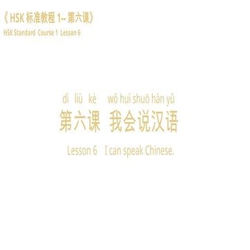 Comprehensive Chinese Language Lesson: Speaking, Writing, and Cultural ...