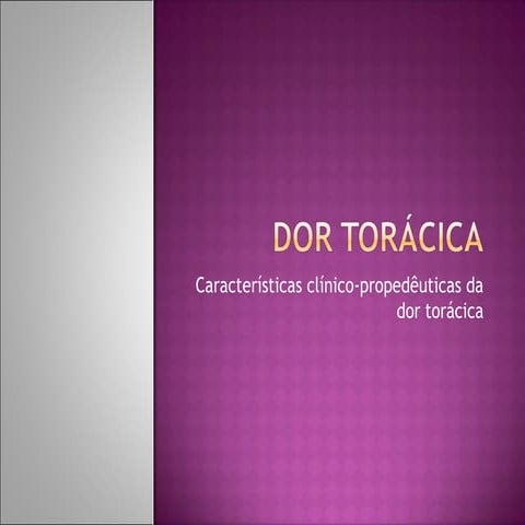 Dor torácica