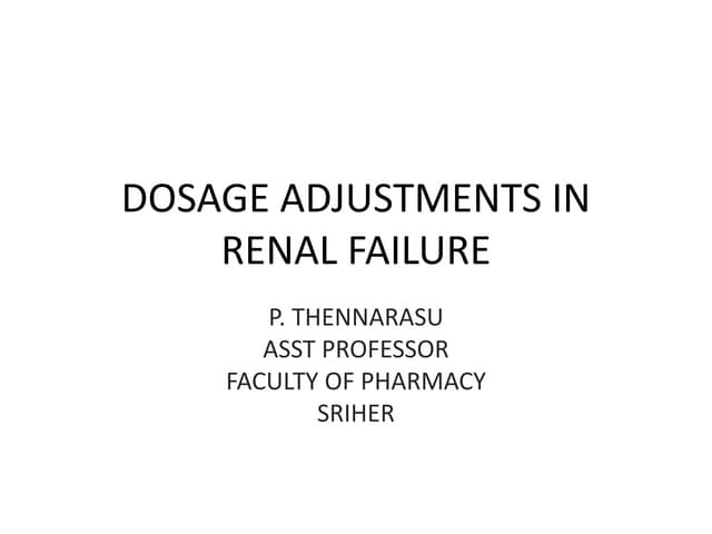 Dialyzable drugs.pptx FOR THE DIALYSIS TECHNOLOGY | PPTX
