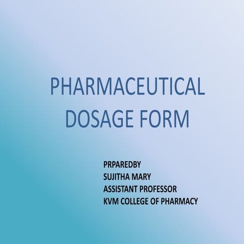 DOSAGE FORM.pptx