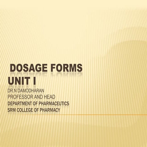 Dosage forms