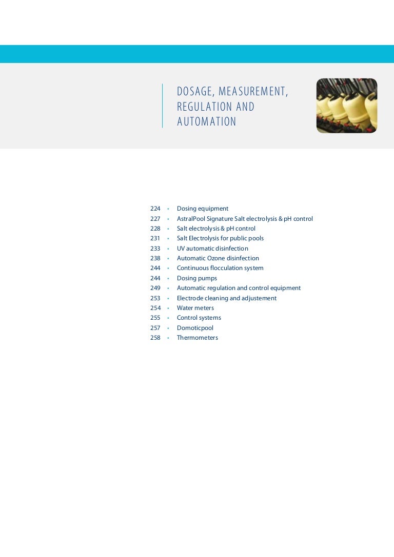 Dosage Regulation And Automation