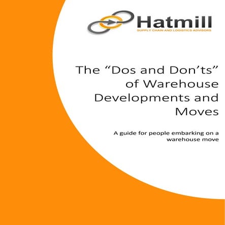 Do's and dont's of warehouse moves