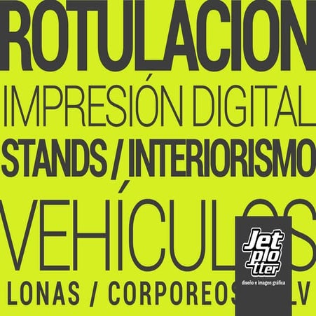JETPLOTTER - Diseño e imagen gráfica