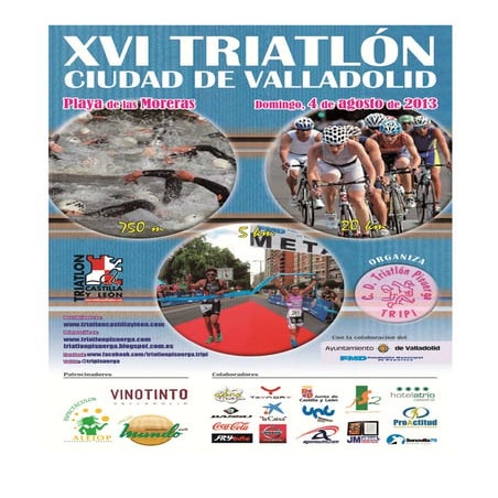 Dosier XVI Triatlón Ciudad de Valladolid