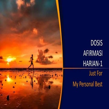 Dosis afirmasi harian 1