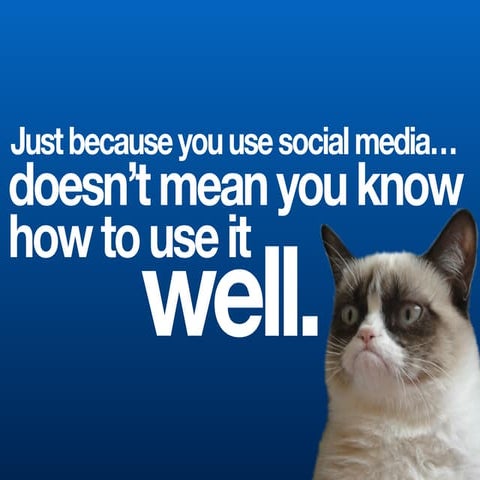 Hey College Students! Do Social Media Well...