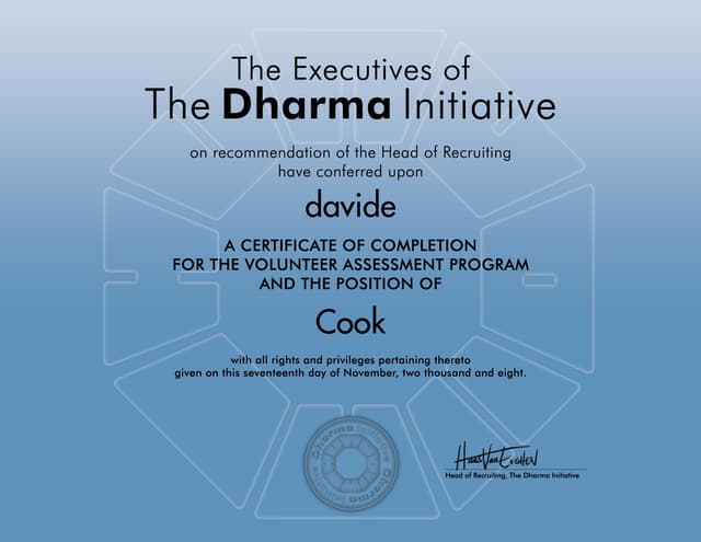 Dossier Dharma Initiative