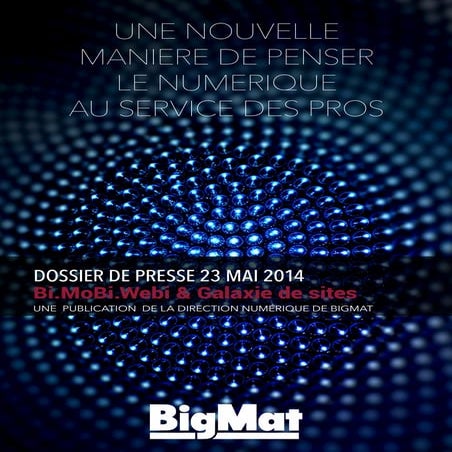 BigMat_Une nouvelle maniere de penser le numerique au service des pros_Dossie...