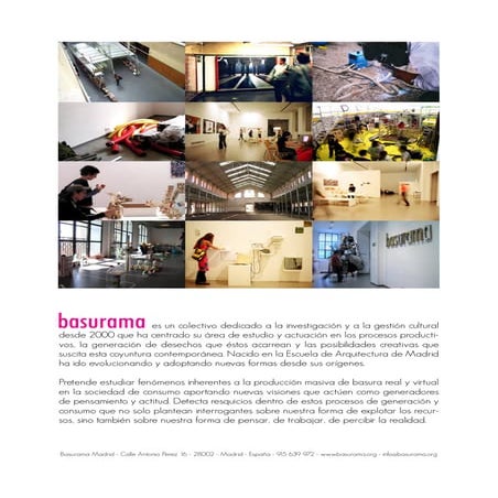 Dossier Basurama | PDF