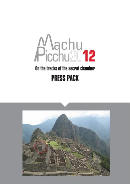 Dossier de presse   machu picchu 20...