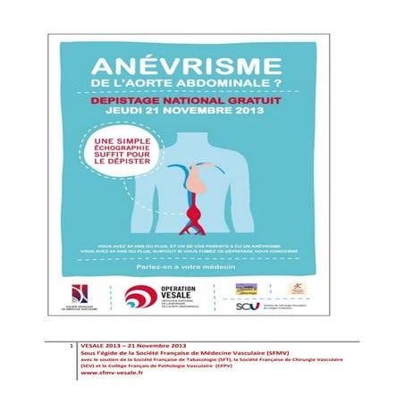 Dossier de presse vesale 2013