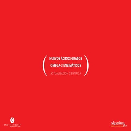 Nuevos ácidos grasos omega-3 enzimáticos - Actualización científica