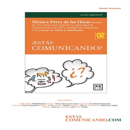 Dossier del Libro ¿Estas comunicando?