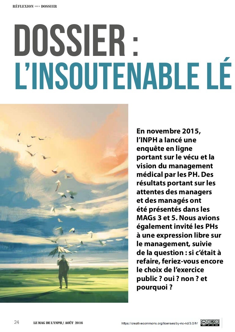 Dossier l’insoutenable légèreté de l’être