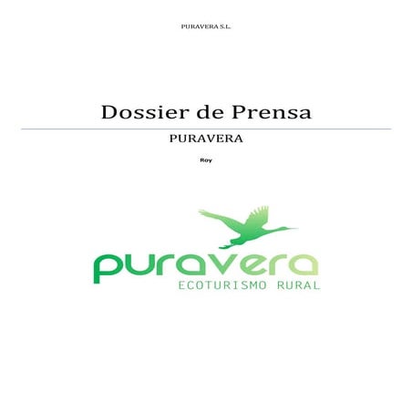 Dossier prensa puravera 04-06-2012