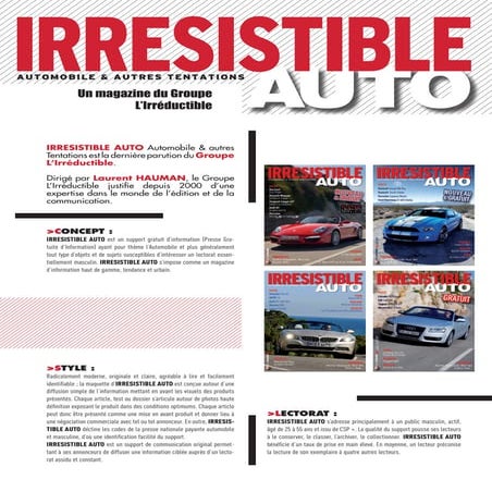 PRESENTATION IRRESISTIBLE AUTO