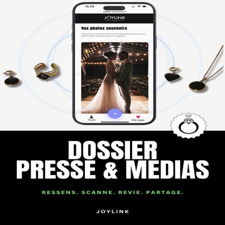 Dossier Presse Joylink - bijoux souvenir connectés | PDF