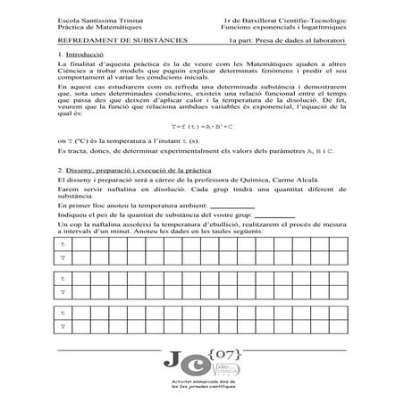 Dossier Refredament Substancies