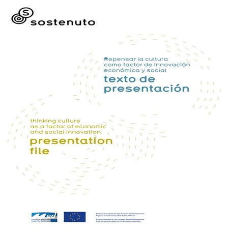 Dossier Sostenuto (Spanish & English)