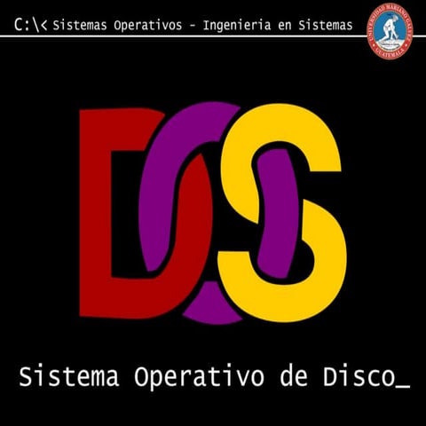 Dos sistema operativo en disco