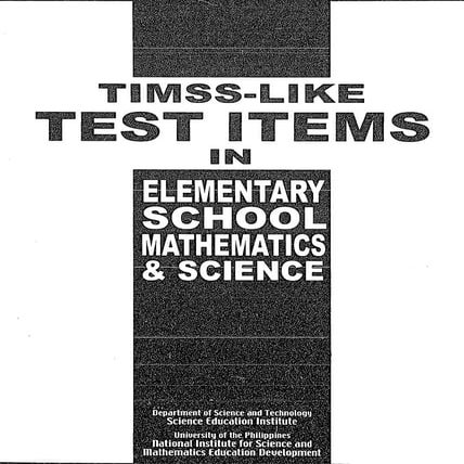 TIMSS Parallel Tests in Math and Science