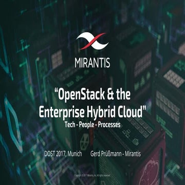 [DOST] OpenStack & the Enterprise Hybrid Cloud - Tech, People, Processes
