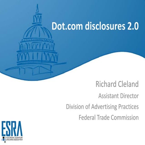 FTC Dot.com Disclosures 2.0