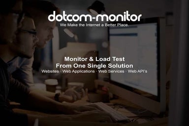 Dotcom monitor platform overview