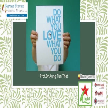  BFBM(6-2016) Do the job you love, love the job you do