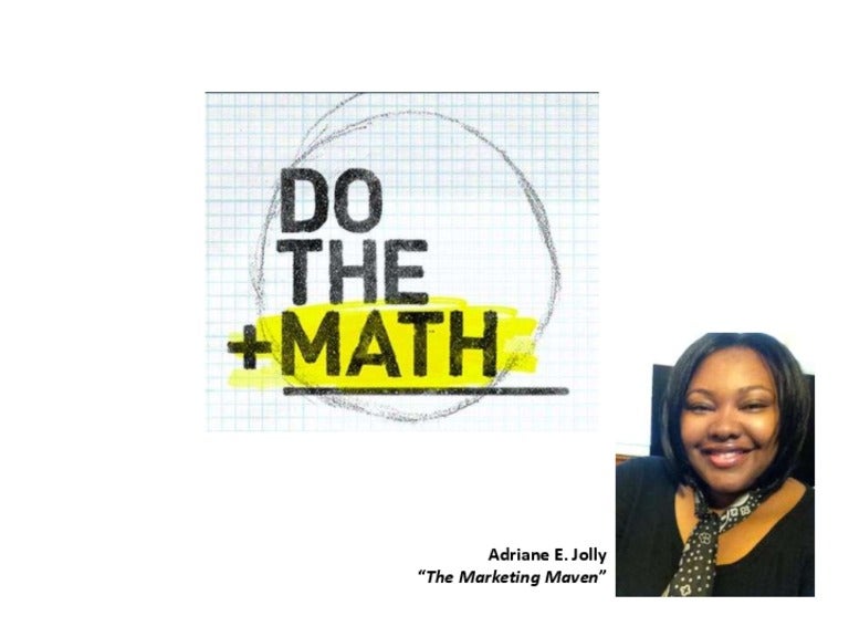 Do the math- How to make money online