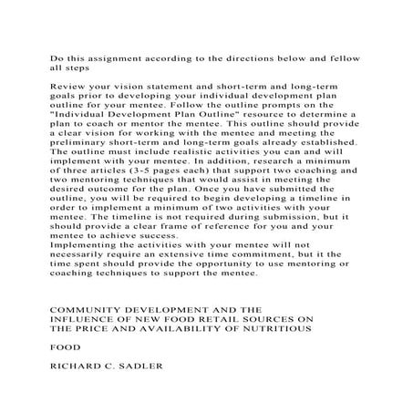 Do this assignment according to the directions below and fellow al.docx