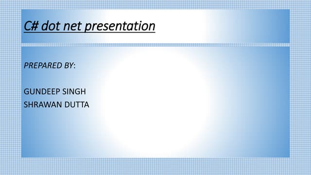 Dot net