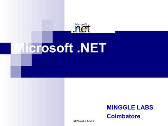 .NET Tutorial