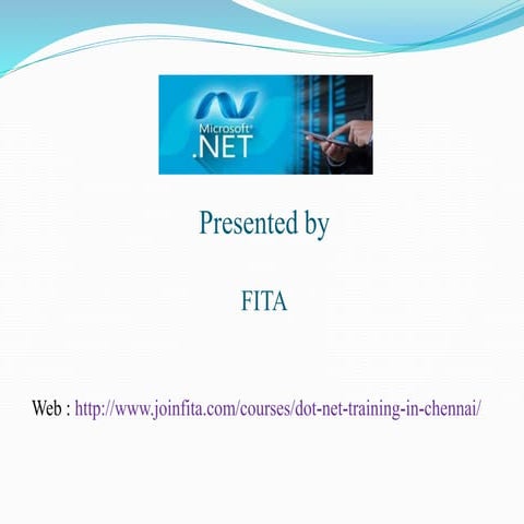 Benefits of Dot Net Technology | PDF