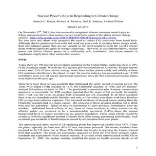 Four Seasoned Nuclear Scientists En...