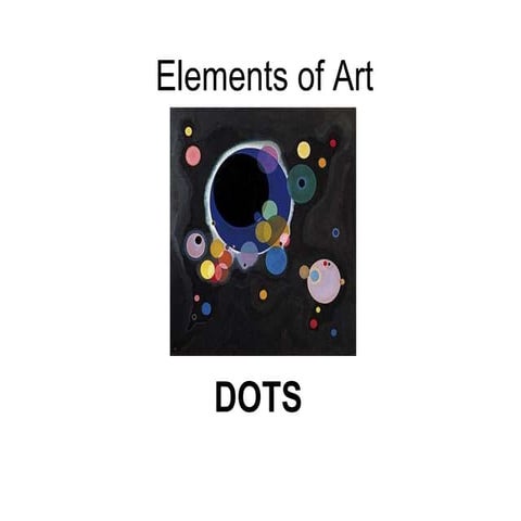 Dots in art