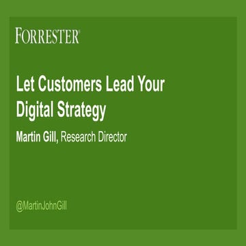 Dots 2016 - VP Principal Analyst at Forrester Research