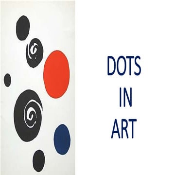 Dots in art