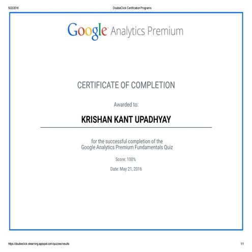 Google Analytics Premium