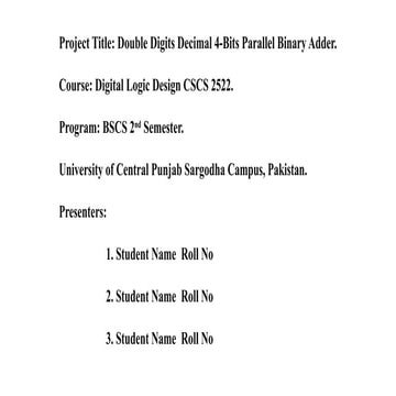 MS Word Assignment Front Page Design | Simple & Professional Template ...