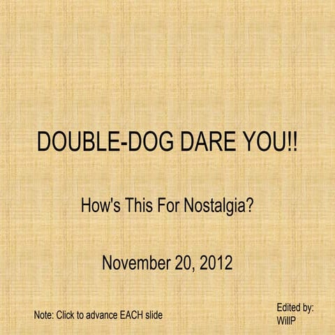 Double Dog Dare 