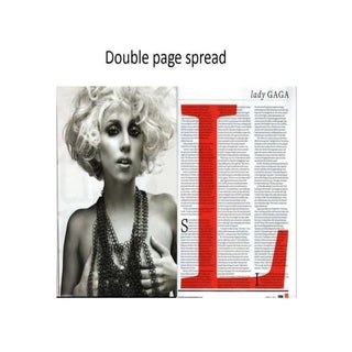 Double page spread