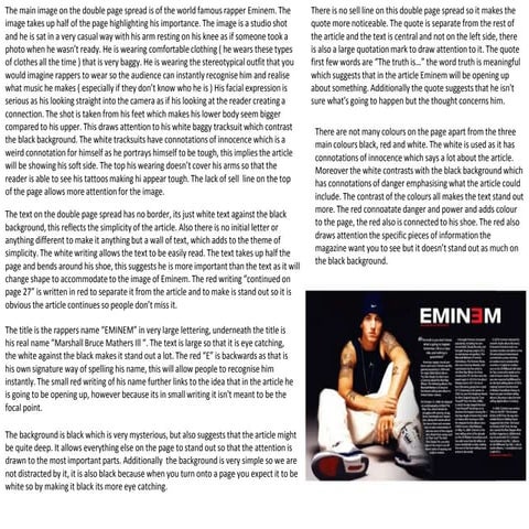 NME Double Page Analysis | DOCX