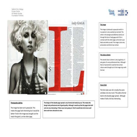 Double page spread annlysis number 2