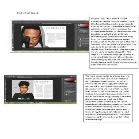 Double Page Spread Screenshots