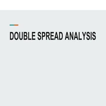 Double Page Spread Analysis | PDF
