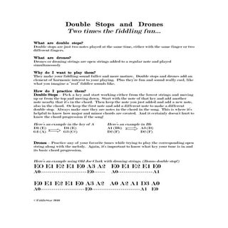 Double stops&amp;droneshandout