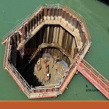 DOUBLE WALL COFFER DAM civil engineering