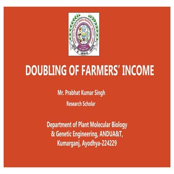 DOUBLING OF FARMERS’ INCOME.pptx